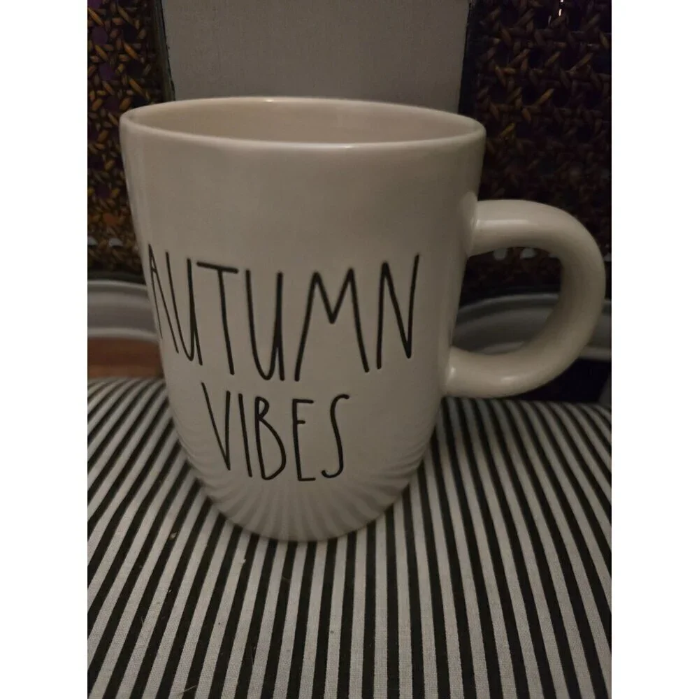 NWT Rae Dunn Autumn Vibes Ceramic Fall Coffee Mug